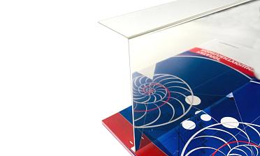 Накладка для крепления (тыльная/лицевая) из полированной нержавейки 1.0 мм длина 2.0 м k601-25 купить в Красноярске