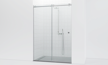 Комплект фурнитуры для душевой перегородки в проеме на профиле с раздвижной дверью t562-1 купить в Красноярске