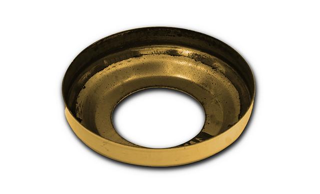 Низ стойки Ø38.1 мм, S=0.8 мм, внешний Ø78х12 мм, золото Фk007-88 2