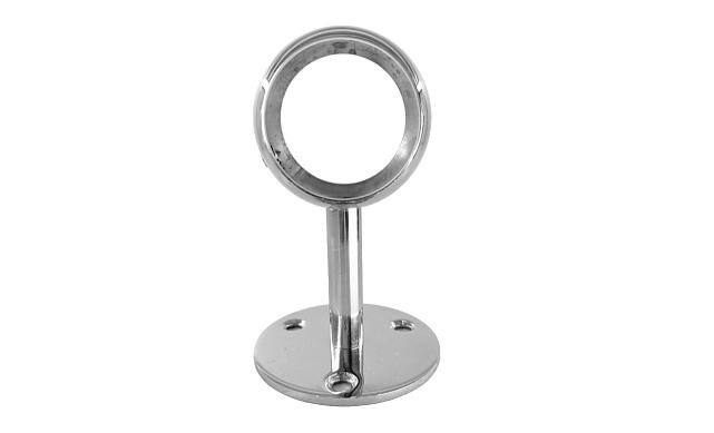 Держатель поручня Ø42,4мм, выносной, с обхватом, полированный, AISI 304 k256-42 3