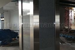 Облицовка колонн нержавеющей сталью в Красноярске. Готовые проекты ПерилаГлавСнаб - фото 9