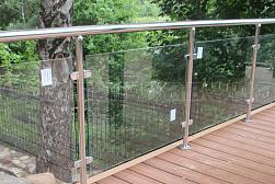 Перила и ограждения для террас в Красноярске. Готовые проекты ПерилаГлавСнаб - фото 23