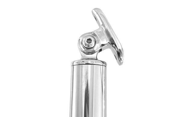 Готовая стойка Ø25,4 мм, с цангой и наконечником, высота 950мм, полированная (aisi 304) k702-25-304  4