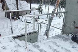 Перила для крыльца в Красноярске. Готовые проекты ПерилаГлавСнаб - фото 10