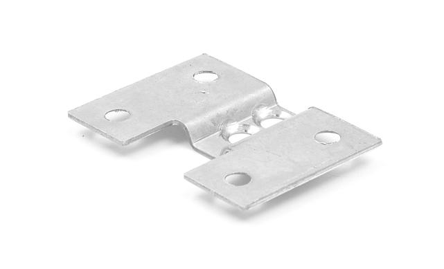 Фитинг на фрамугу с осью и монтажной пластиной, шлифованный t130 SSS 4