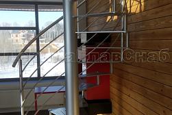 Ограждения для лестниц в Красноярске. Готовые проекты ПерилаГлавСнаб - фото 26