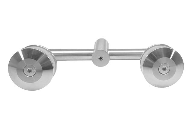 Крепление двойное с рутелями к стене, AISI 304 k629 7