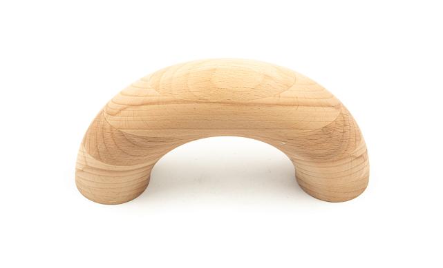 Бублик буковый Ø50.8, 180 град., половинка Фk379-1/2 3