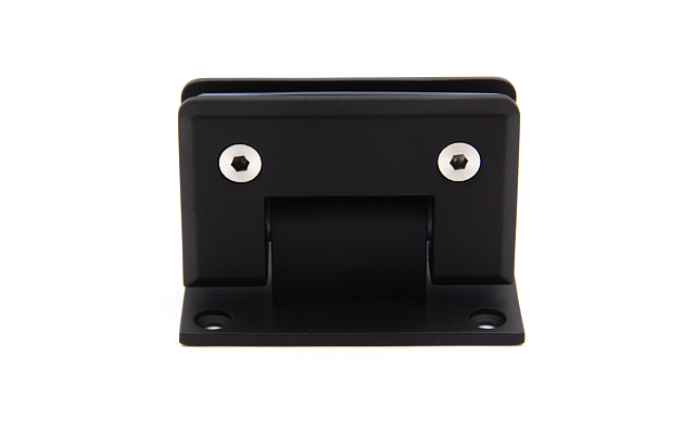 Петля для душевой кабины стена-стекло 90°, 90*55, цинк, черн. t301 BZn 6 Петля для душевой кабины стена-стекло 90°, 90*55, цинк, черн. t301 BZn 6