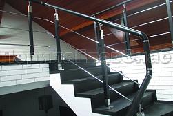 Ограждения маршевых лестниц и площадок в Красноярске. Готовые проекты ПерилаГлавСнаб - фото 20