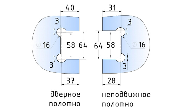 Петля для душевой стекло-стекло 90х55 мм, 135°, цинк, черный t302 BZn 3 Петля для душевой стекло-стекло 90х55 мм, 135°, цинк, черный t302 BZn 3