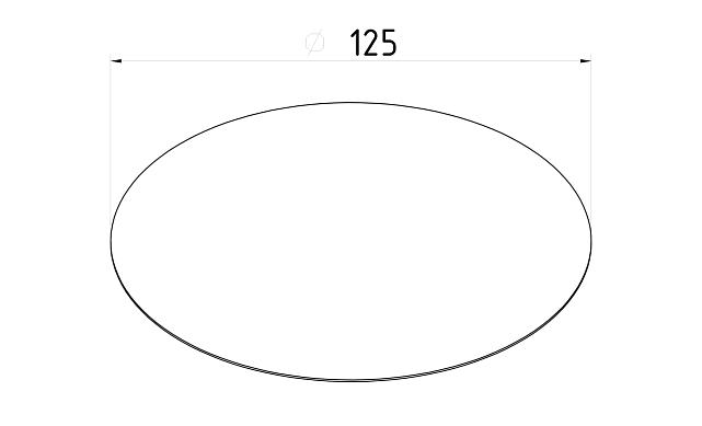 Шлифовальный круг самолип. P.800 красный d.125, P-1009 3