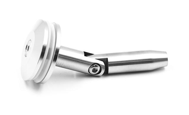 Крепление стекла к тяге, шлифованное AISI 304 k622 7