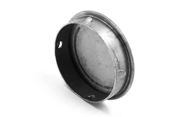 Заглушка штампованная для трубы Ø50.8х0.75 мм (AISI 304) k037-2 5