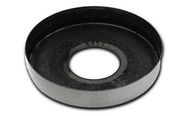 Низ стойки Ø42.4 мм, 100х18х0.6, полированный (AISI 304) k332-2 3