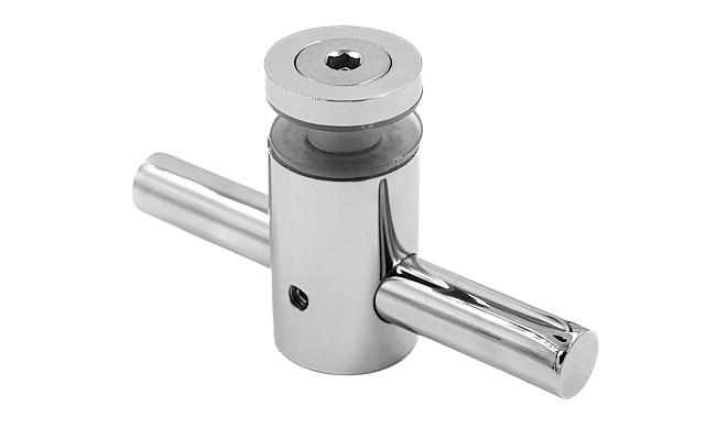 Спайдерный стеклодержатель для стекла 10 мм (5+5 мм), полированный, регулируемый (AISI 201) k215 5