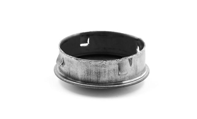 Заглушка на трубу Ø38.1х1.5 мм полированная штампованная (AISI 304) k036-5 3