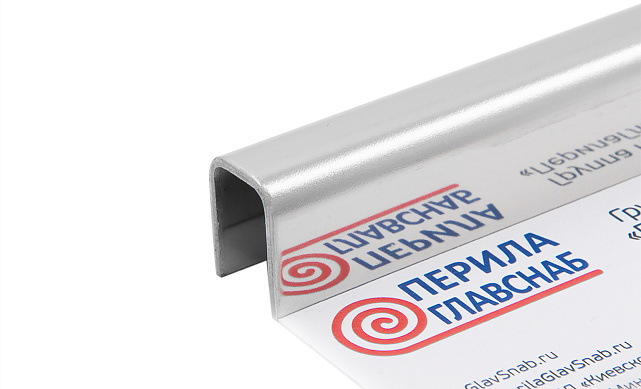 Профиль П-образный, L=2000 мм, t=1.5 мм, для стекла 10 мм, полир. (AISI 304) Ф-1146 5 Профиль П-образный, L=2000 мм, t=1.5 мм, для стекла 10 мм, полир. (AISI 304) Ф-1146 5