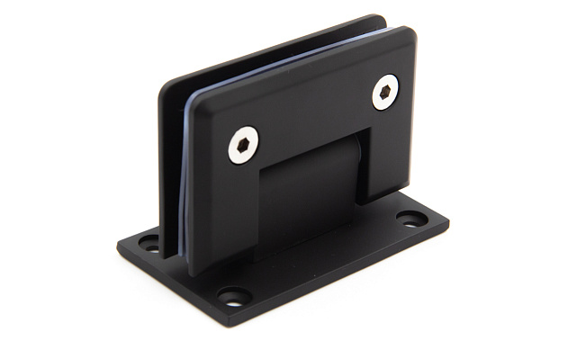 Петля для душевой кабины стена-стекло 90°, 90*55, цинк, черн. t301 BZn 5 Петля для душевой кабины стена-стекло 90°, 90*55, цинк, черн. t301 BZn 5