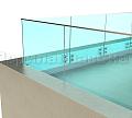 Ограждение на несущем стекле с торцевым креплением для крыш в Красноярске. Готовые проекты ПерилаГлавСнаб - фото 1