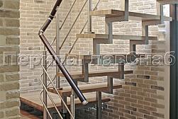 Ограждения для лестниц в Красноярске. Готовые проекты ПерилаГлавСнаб - фото 9