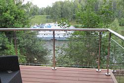 Перила и ограждения для террас в Красноярске. Готовые проекты ПерилаГлавСнаб - фото 22