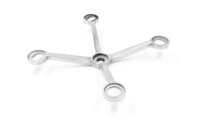 Спайдер-200 мм X-образный 4х26х38, 1х18х36/40 мм, нагрузки: 1кН, 2кН (AISI 304) k288-X 4