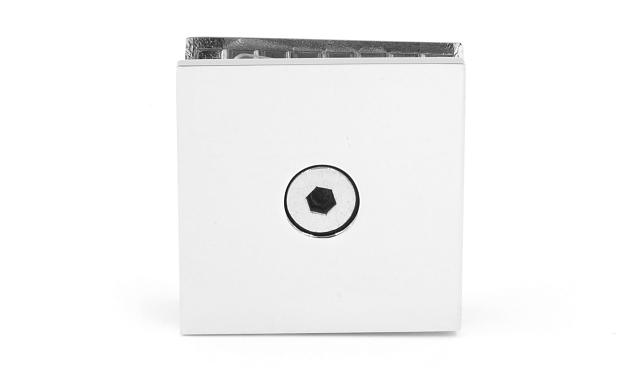 Коннектор для душевой стена-стекло 45х45, латунь-хром t730-2 PC 6