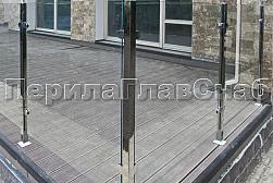 Перила и ограждения для террас в Красноярске. Готовые проекты ПерилаГлавСнаб - фото 21