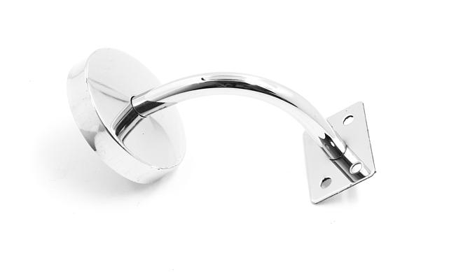 Пристенок с ложементом под плоскость, сварной, с крышкой, полированный (AISI 201) k386 5