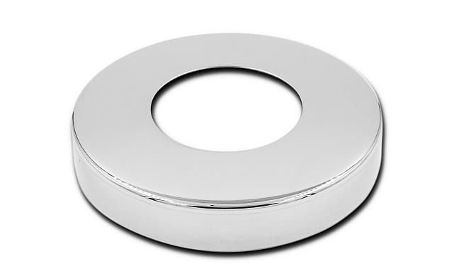 Стеклодержатель литой, напольный, Ø50.8х160 мм, стекло 16 мм, полир. (AISI 304) k276-2 4