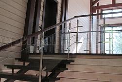 Перила на второй этаж в Красноярске. Готовые проекты ПерилаГлавСнаб - фото 8