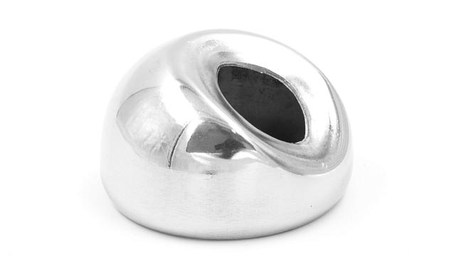 Наконечник штамп, под 30°, Ø38.1 мм, для поручня 50.8 полированный (AISI 201) k016-4 3