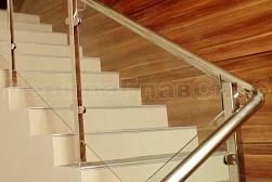 Перила на второй этаж в Красноярске. Готовые проекты ПерилаГлавСнаб - фото 12