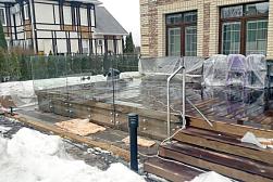 Перила и ограждения для террас в Красноярске. Готовые проекты ПерилаГлавСнаб - фото 3