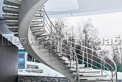 Ограждения для лестниц в Красноярске. Готовые проекты ПерилаГлавСнаб - фото 16