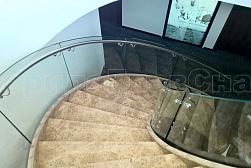 Ограждения для лестниц в Красноярске. Готовые проекты ПерилаГлавСнаб - фото 13