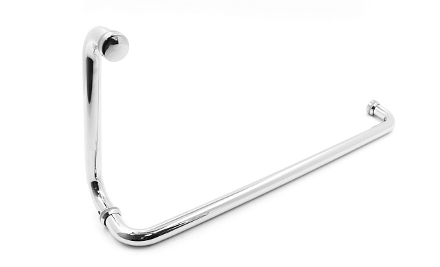 Дверная ручка-скоба 19х450х200 мм, полированная, AISI 304 t626-19 PSS 3 Дверная ручка-скоба 19х450х200 мм, полированная, AISI 304 t626-19 PSS 3