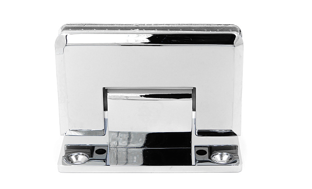 Петля для душевой кабины стена-стекло 90° 90х55 мм цинк, полированная t301 PZn 5 Петля для душевой кабины стена-стекло 90° 90х55 мм цинк, полированная t301 PZn 5